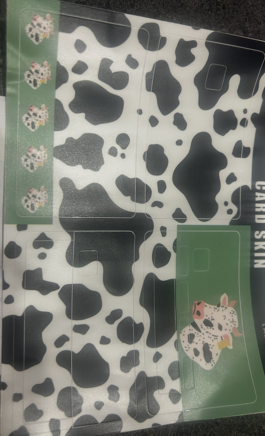 Keycard vinyl wraps