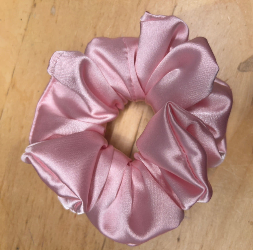 Small satin scrunchys