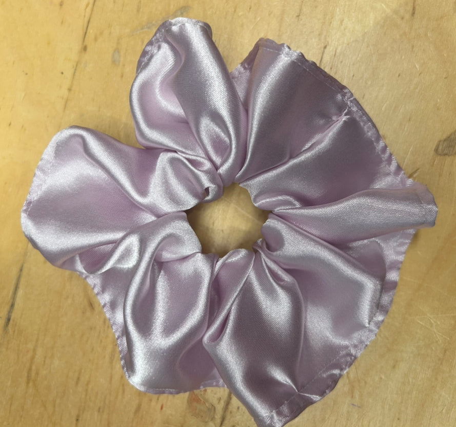 Small satin scrunchys