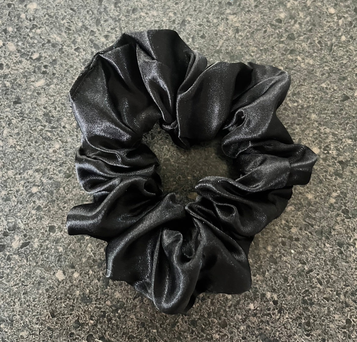 Small satin scrunchys