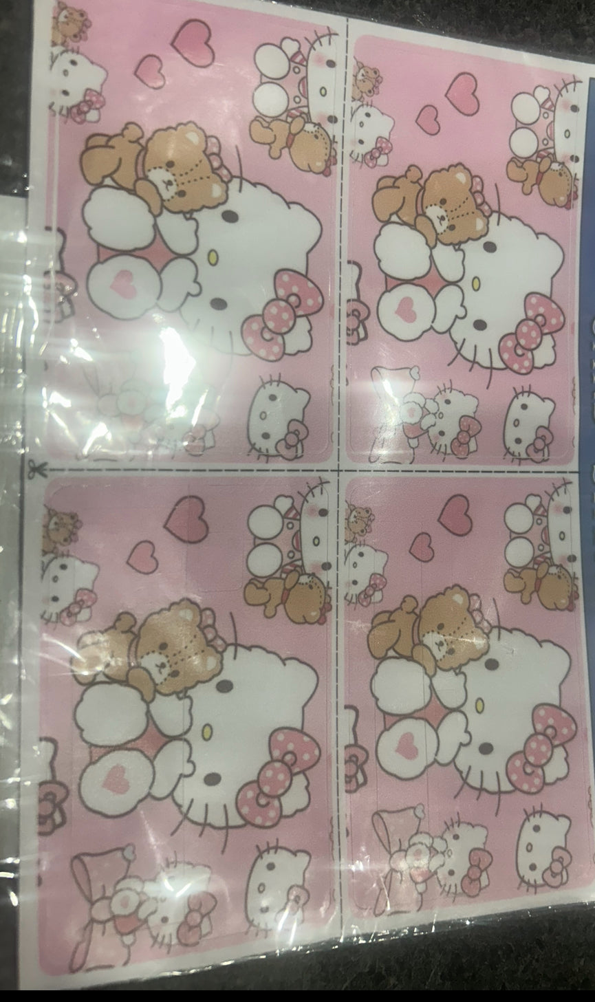 Keycard vinyl wraps