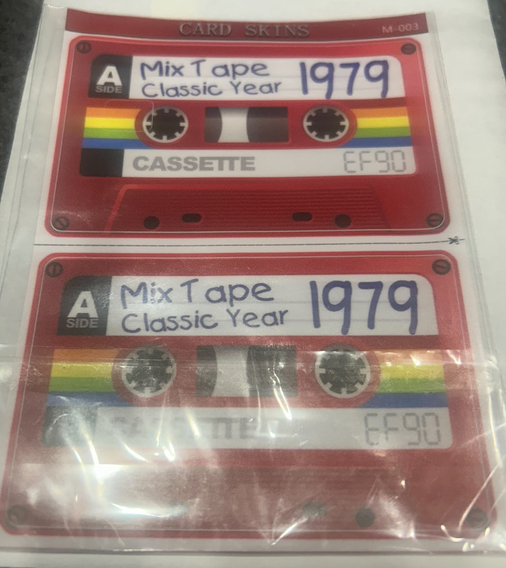 Keycard vinyl wraps