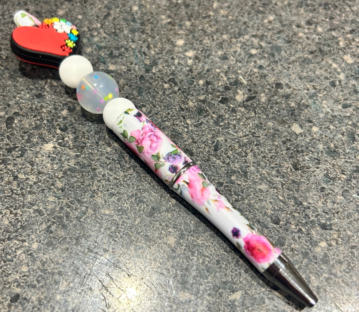 Beaded pens