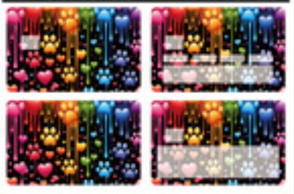 Keycard vinyl wraps