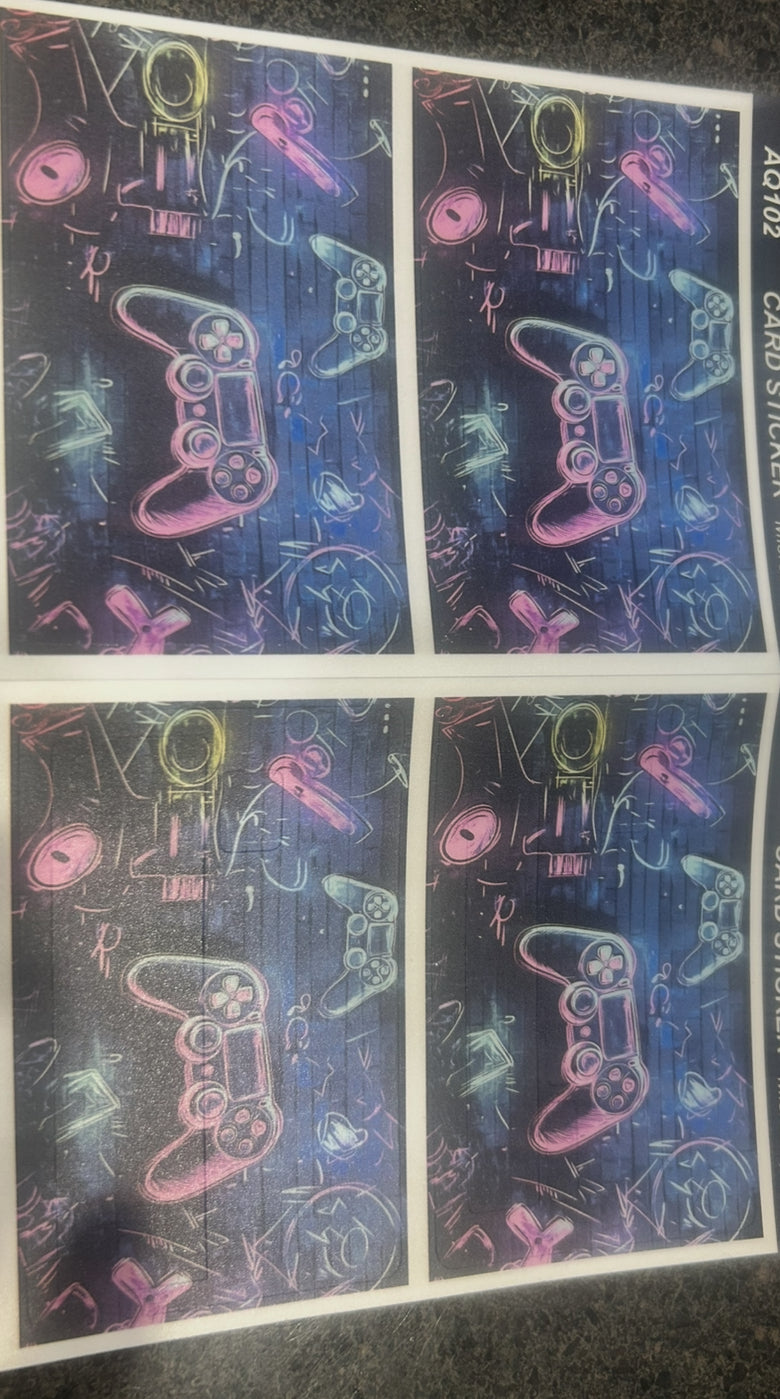 Keycard vinyl wraps