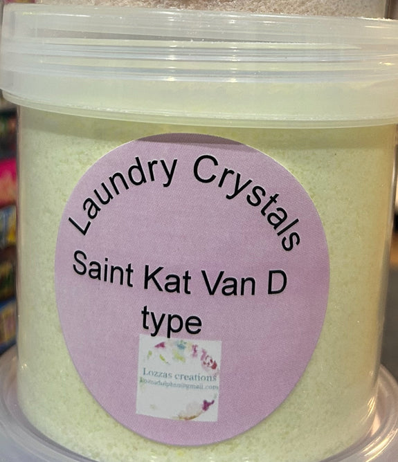 Laundry crystals