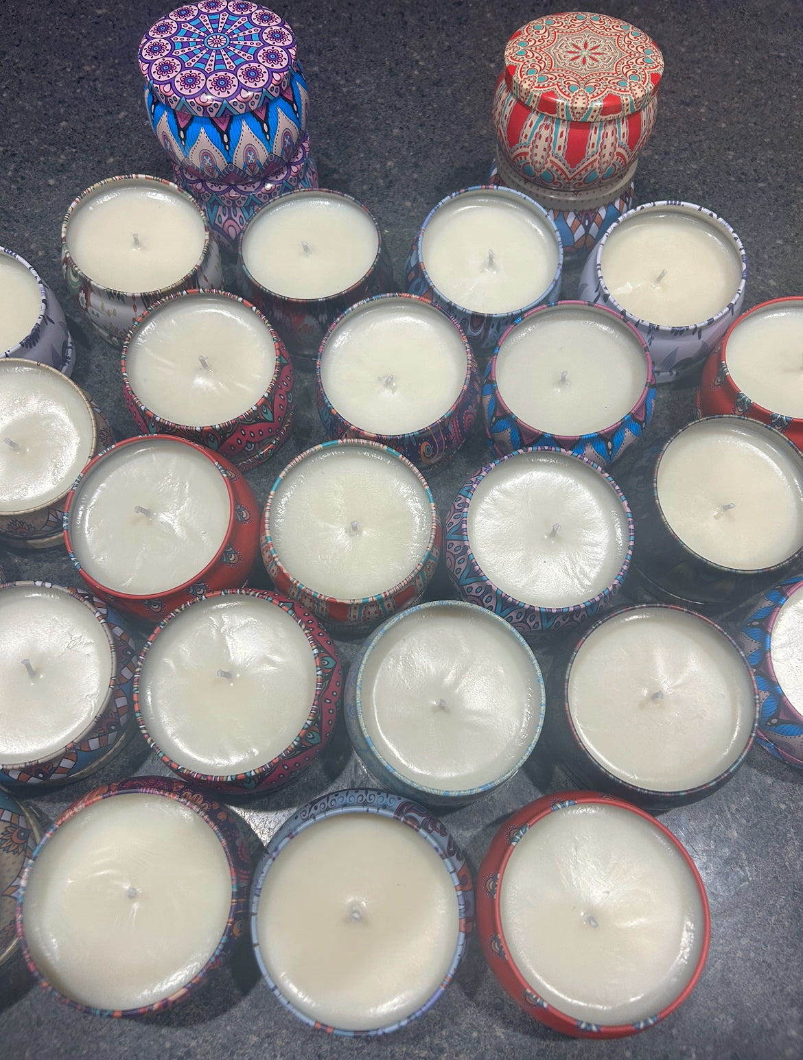 Travel candles