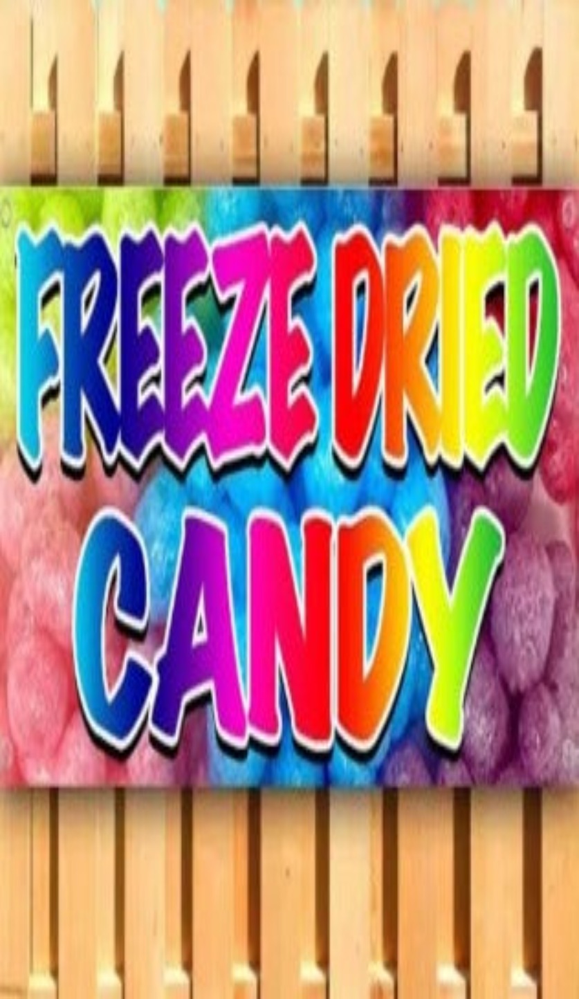 Freeze dried lollies