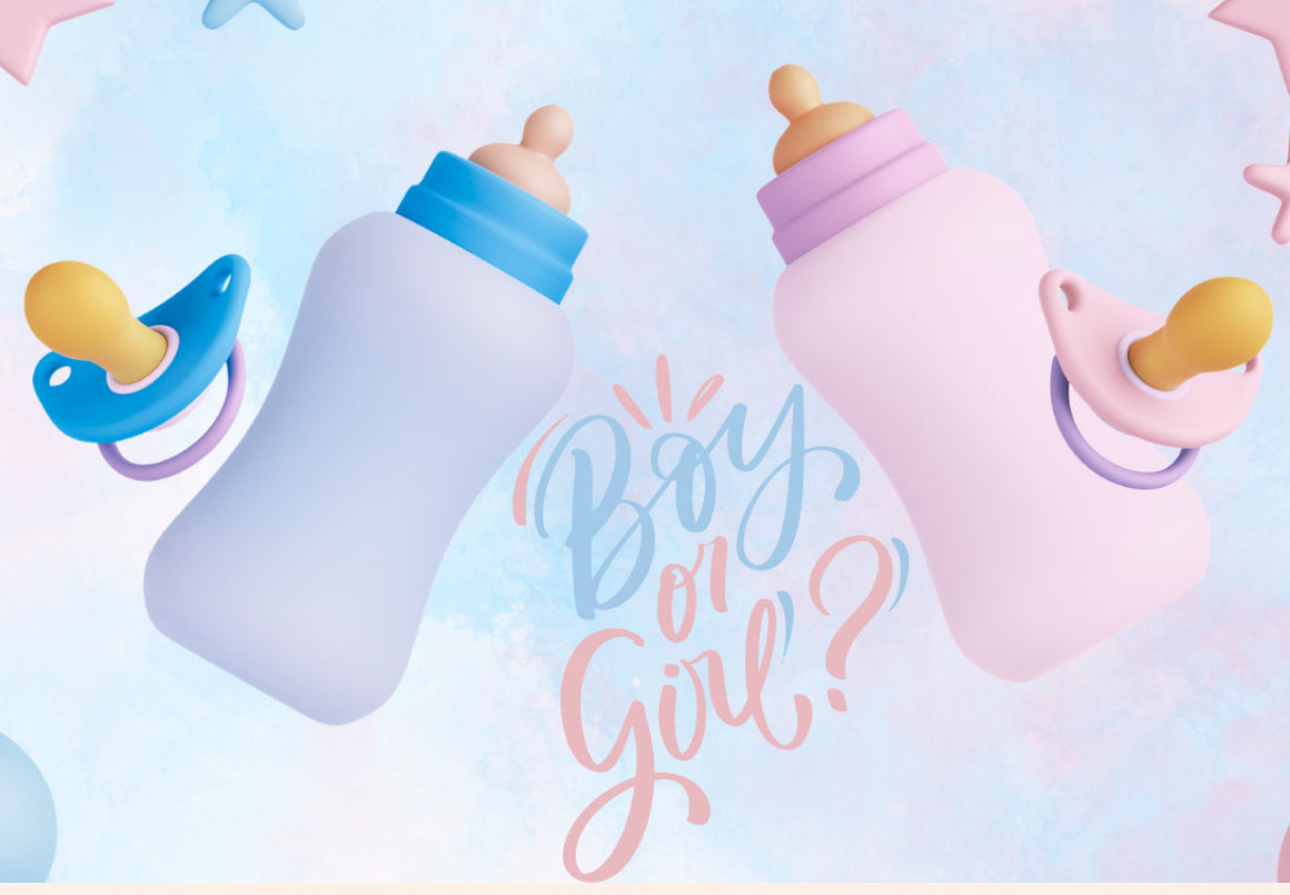 Gender reveal candles