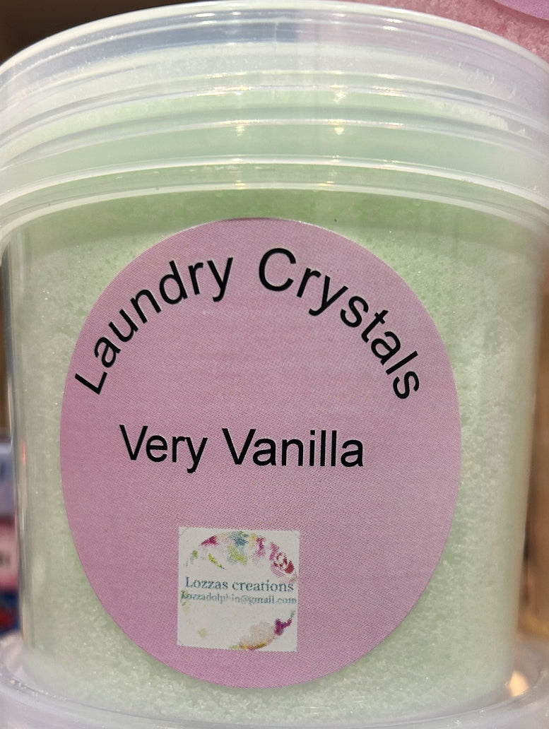 Laundry crystals