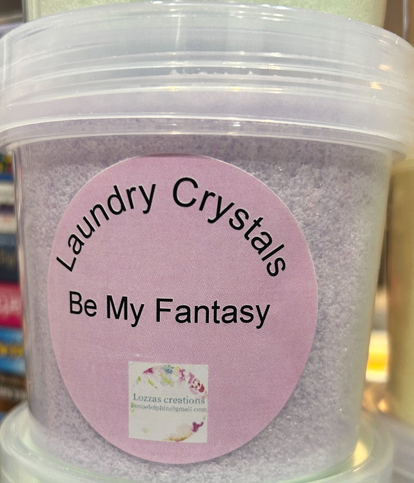 Laundry crystals