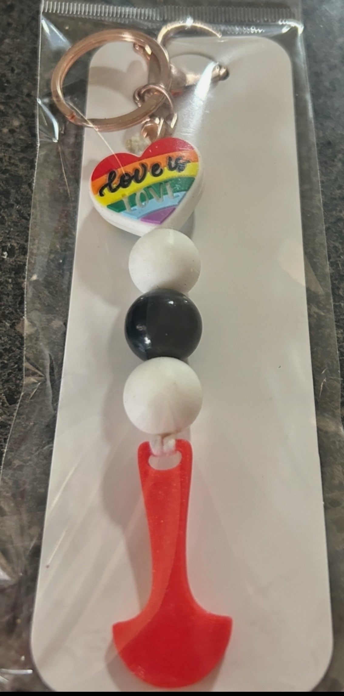 Beaded trolley tokens