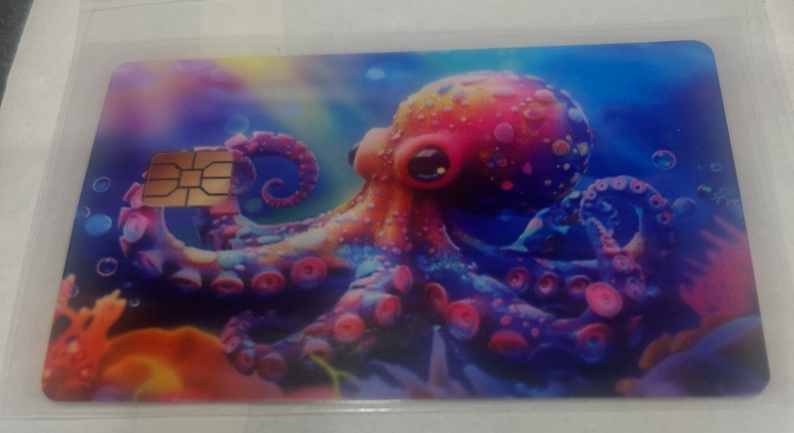 Keycard vinyl wraps